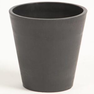 Pot de fleurs anthracite