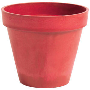 Pot pour fleur ou plante rouge