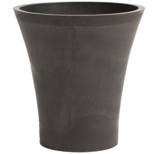 Pot de fleur évasé intérieur extérieur ardoise