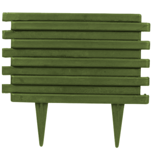 Bordure de jardin composite haute à connecter teinte vert kiwi