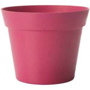 Pot de fleurs biodégradable terralia nature couleur rose