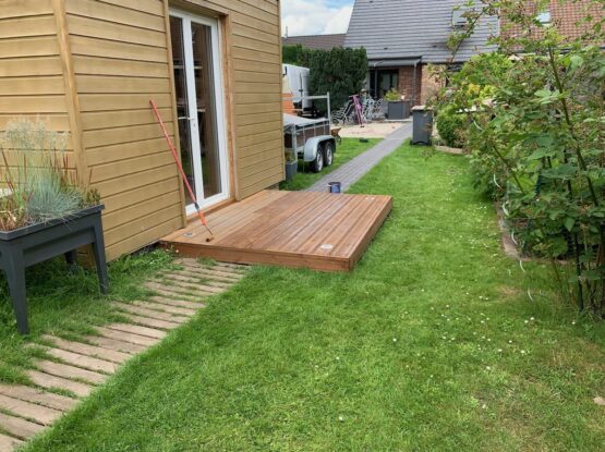 ACCÈS À UN HÉBERGEMENT AVEC DALLE CONNECT & KITTERRASSE PRO