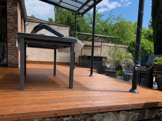 KITTERRASSE PRO EN RENOVATION SUR UN ANCIEN CARRELAGE