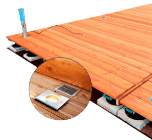 Connecteur Terrasse en bois